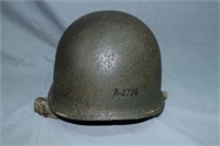 Original Korean War M1 US Helmet