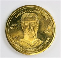 2002 Joe Sakic Canadian Olympic Team Coin