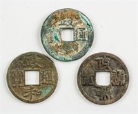 1111-1117 Northern Song Zhenghe Tongbao 3 Assorted