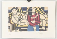 French Lithograph 36/200 Signed F Leger