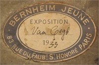 Dutch Oil BERNHEIM JEUNE / EXPOSITION Van Gogh