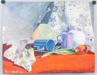 French Fauvist Oil on Paper Signed Henri Matisse