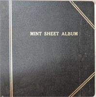 Mint sheet album, 79 full sheets