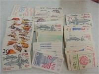 US stamp lot of 73 unopened books of stamps,