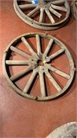 Wood Spoke Wheel 22.5 inch Diameter