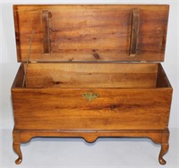 handcrafted dovetailed pine hope / blanket chest