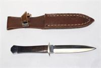 custom knife Bob Ham dagger boot knife w sheath
