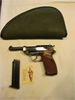 Walther P38 AC44  9mm Hand Gun