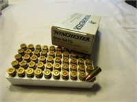 full box of winchester 9mm nato