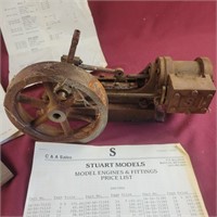 Stuart Hit and Miss Engine and parts