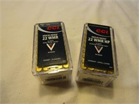 100 rounds of 22 WMR