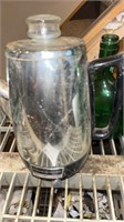 General Electric coffee pot vintage 
Green glass
