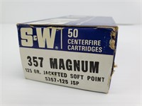 50 - Smith & Wesson .357 Cartridges