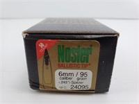 Nosler Ballistic 6mm 95gr, Bullets