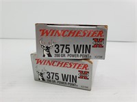 28 - Winchester Super X 375 Win Cartridges