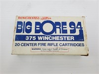 20 - Winchester Big Bore 94 375 Win Cartridges
