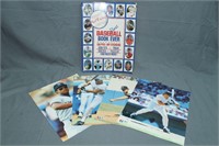 Lot of Vintage Baseball Cards & Book