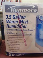 Kenmore 3.5 Gallon Warm Mist Humidifier