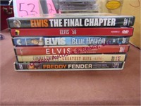 6 DVS, includes, Elvis Presley, Conway Twitty, and