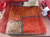 Group with small area rugs, various sizes and