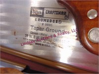 2-Sears Craftsman Kromedge Taper Ground