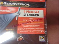 GearWrench 4 piece Combination set Standard, NIP