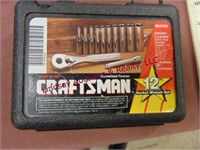 Craftsman 12pc Socket Wrench Set, NIP