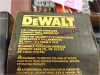 DeWalt Compact 18V Cordless Drills New