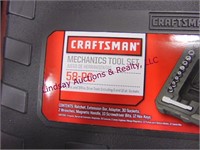 Craftsman Mechanics Tool Set, 58 pieces,