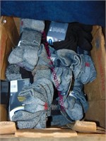Box with approx., 38 pairs of new socks,