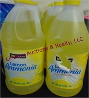 12 bottles of new Lemon Ammonia
