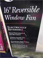 NIP GE 16" Reversible Window Fan