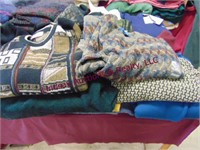 1 lot of new and used sweaters, approx., 25 plus