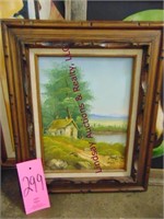 3-wall framed paintings, 22 1/2 x 38,