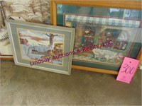 8-framed pictures, size range from