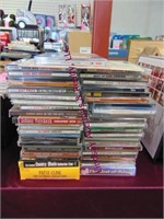 Approximately 50 plus music cd's, mostly