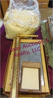 Hot plate, tile holder and misc curtains
