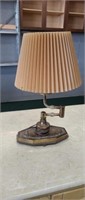 Vintage Ainsley cast extendable table lamp