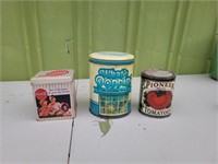 3 VTG COLLECTOR TINS