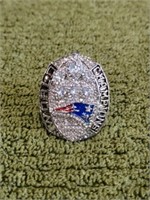 REPLICA NEW ENGLAND PATRIOTS CHAMPIONSHIP RING,