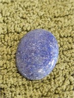 AFGHANI LAPIS LAZULI CABOCHON 28.75 CT GEM STONE