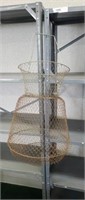 Metal collectible fish basket