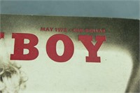 Lot of 7 1973 Play Boy Magazines