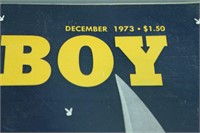 Lot of 7 1973 Play Boy Magazines