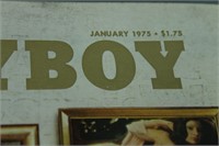 6 Vintage 1975 Play Boy Magazines