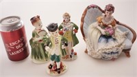 *Figurines de collection en porcelaine