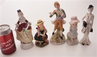 Figurines de porcelaine dont Capodimonte