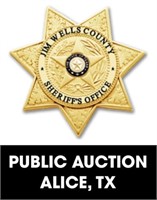 Jim Wells County Sheriff's Office online auction 6/21/2022
