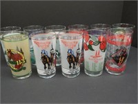 Kentucky Derby Glasses x 11