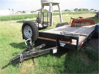2018 Salvation Trailers 20ft Dove Tail Flat Bed